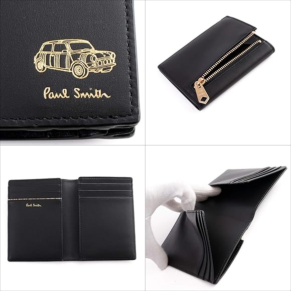 [ポールスミス] 名入れ可 正規品 財布 二つ折り ミニ財布 ミニ